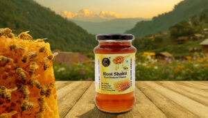 Organic forest honey for energy