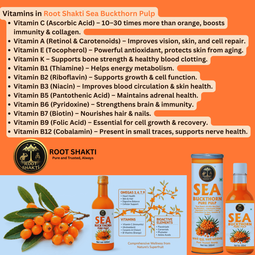 Root Shakti Sea Buckthorn Pulp