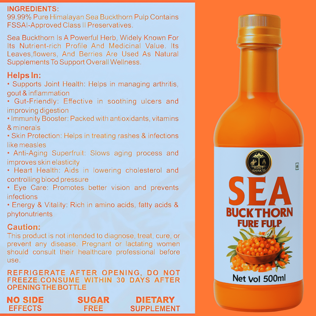 Root Shakti Sea Buckthorn Pulp