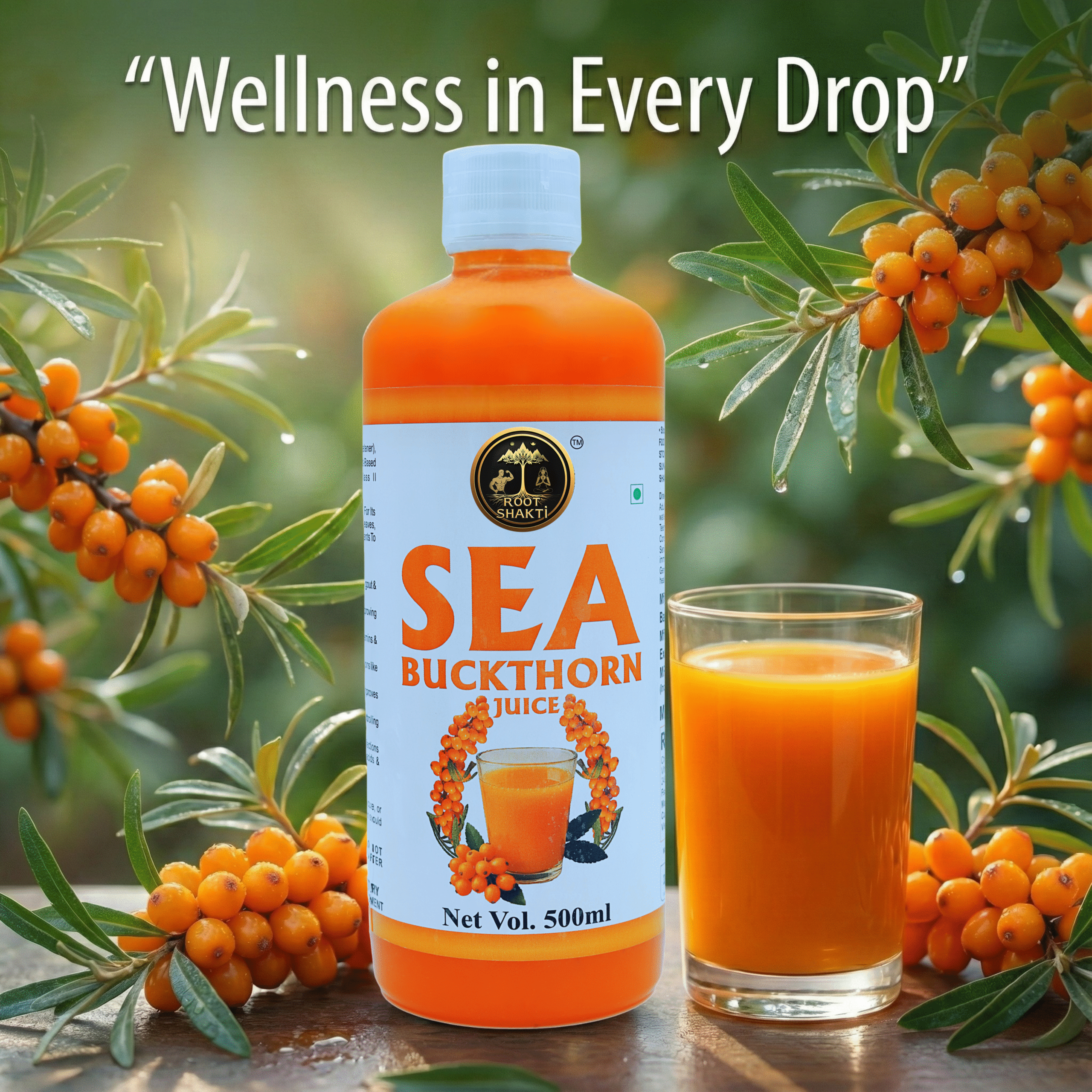 Root Shakti Sea Buckthorn Pulp juice