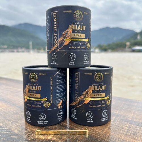 Authentic Himalayan Shilajit by Root Shakti – Pure Ayurvedic Resin