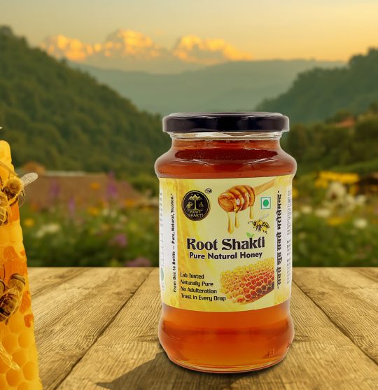 Organic forest honey for energy